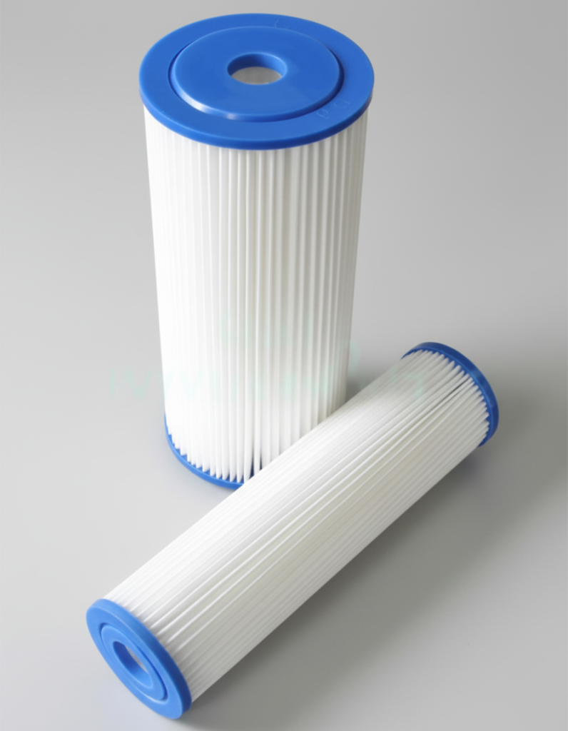 Filtro de Papel - Filtro de Papel Plegado para Sedimentos Finos