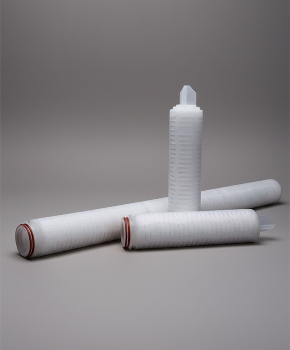 CRPTFEG - plisado de PTFE hidrofóbico con compatibilidad química extremadamente fuerte